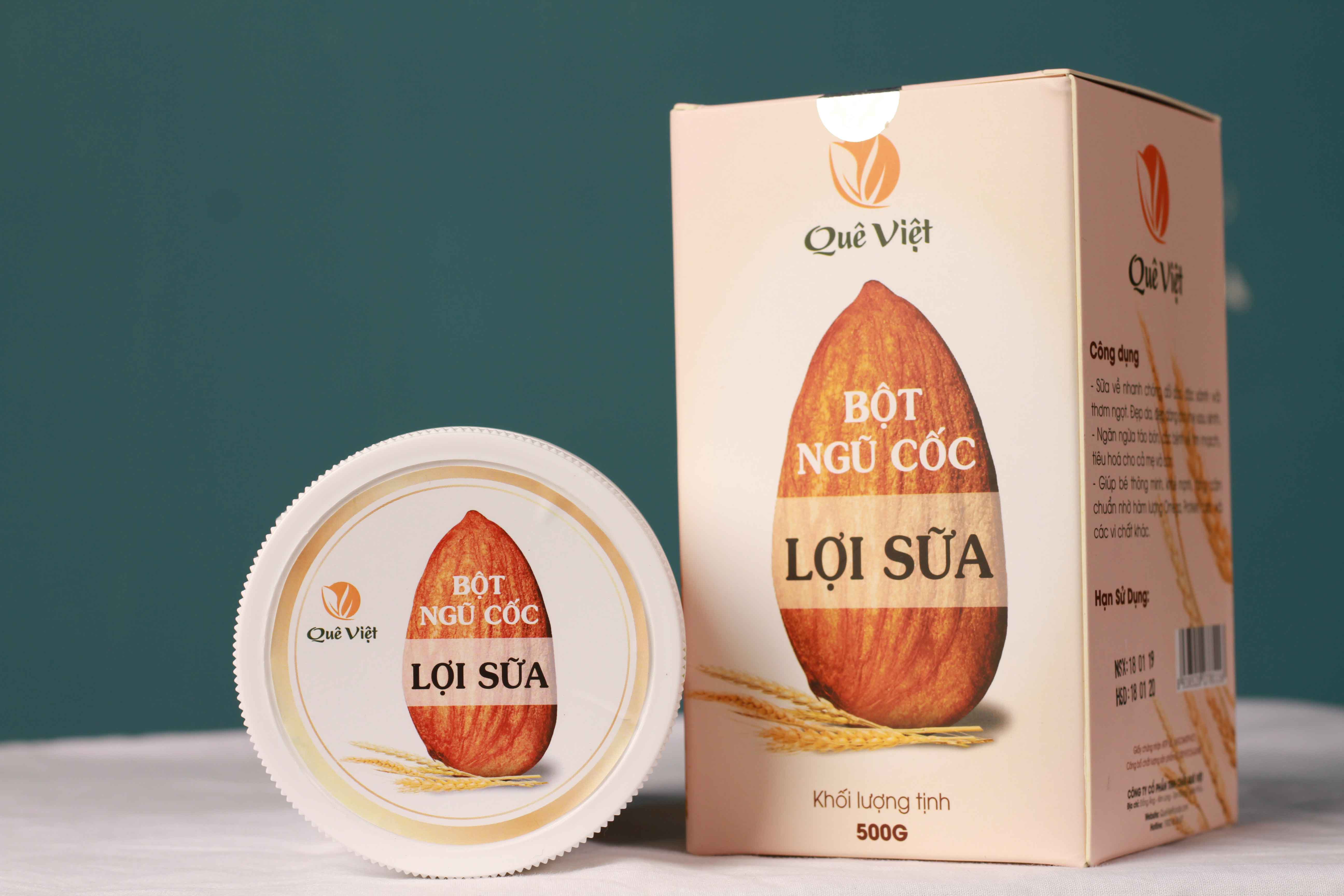 Bột ngũ cốc lợi sữa hộp 500g